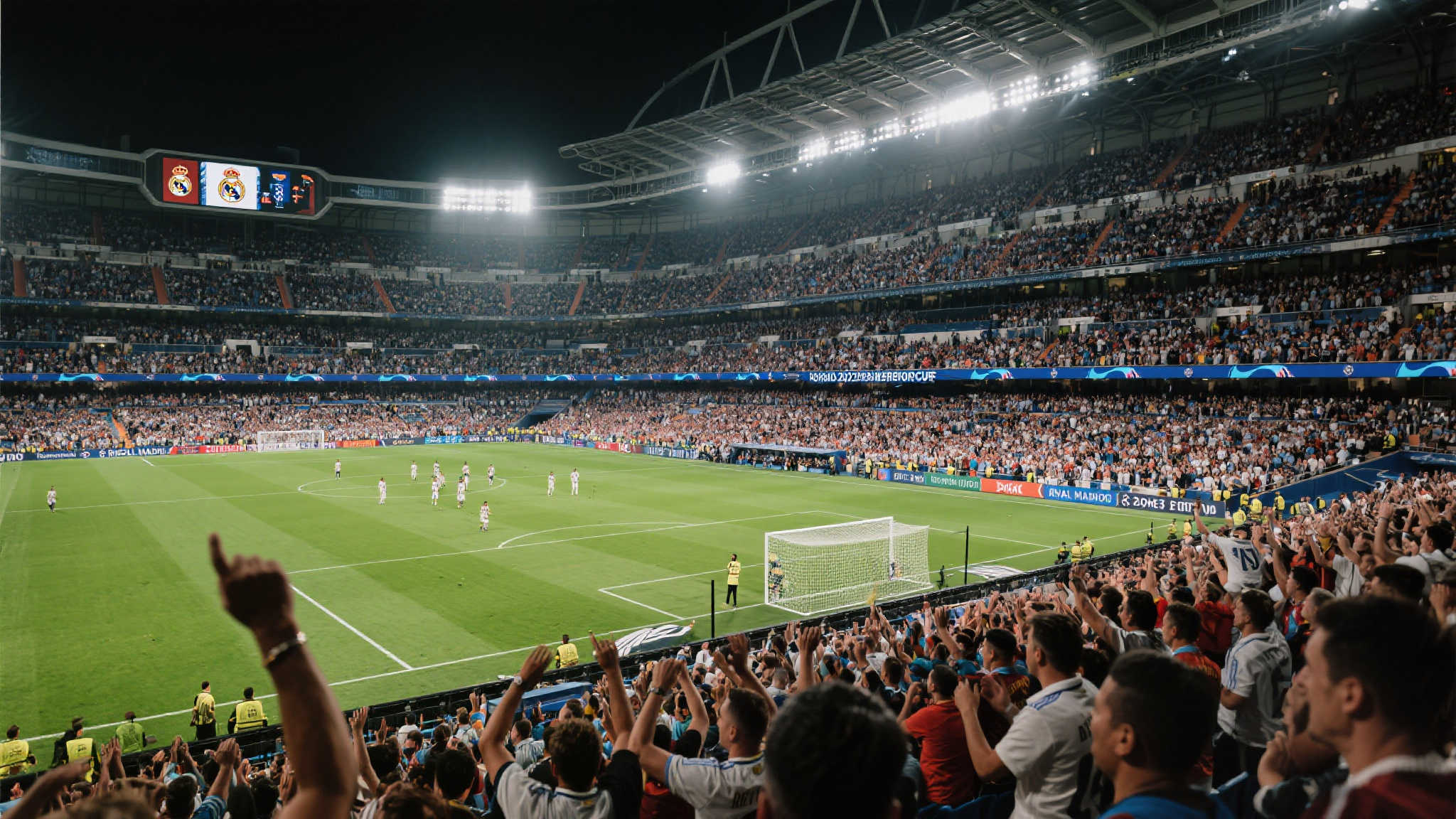 恢弘场面：现场气氛热烈的足球盛宴
在全球众多球迷